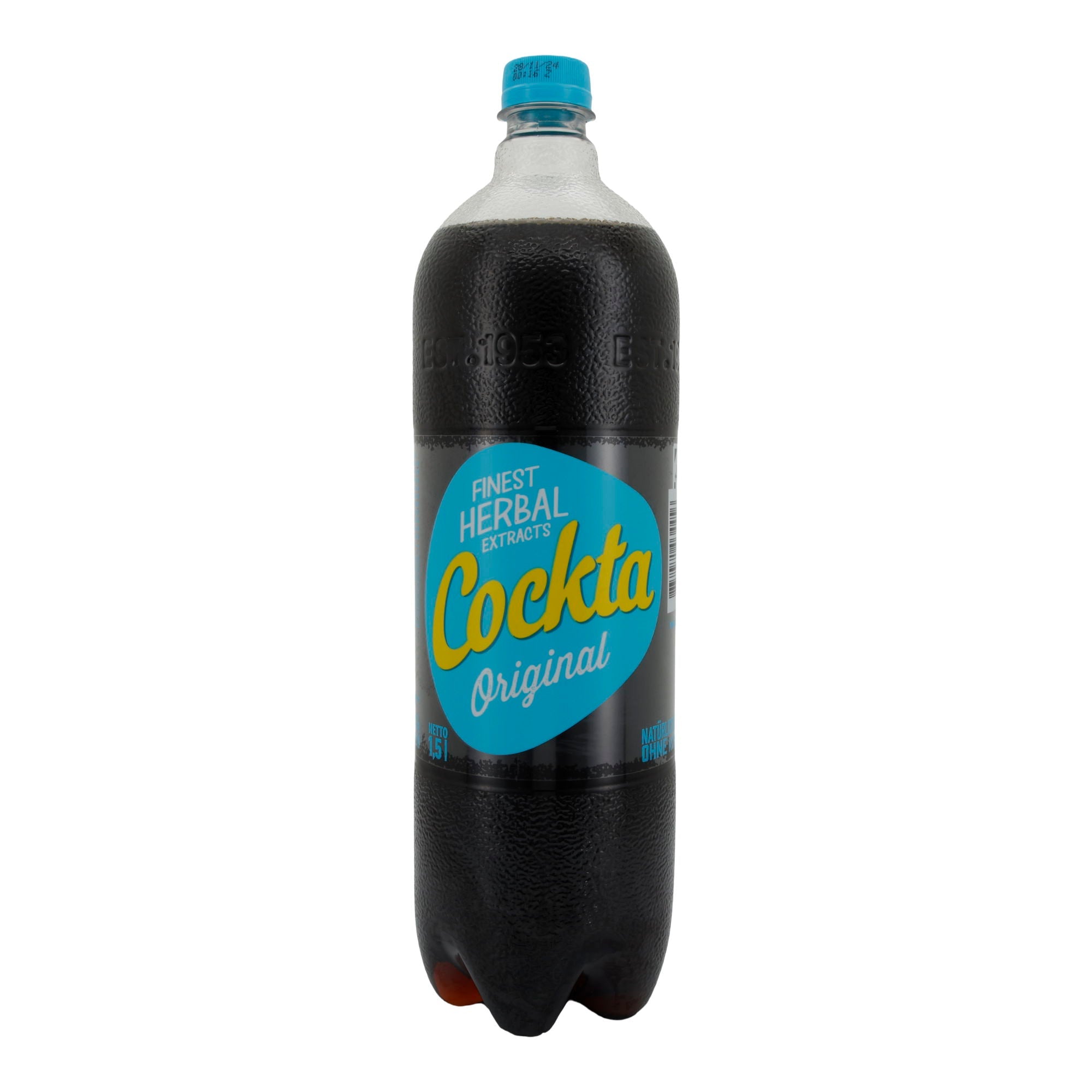 Erfrischungsgetränk Cockta | Original Cockta | Mit Kräuterextrakten | 1,5 L COCKTA